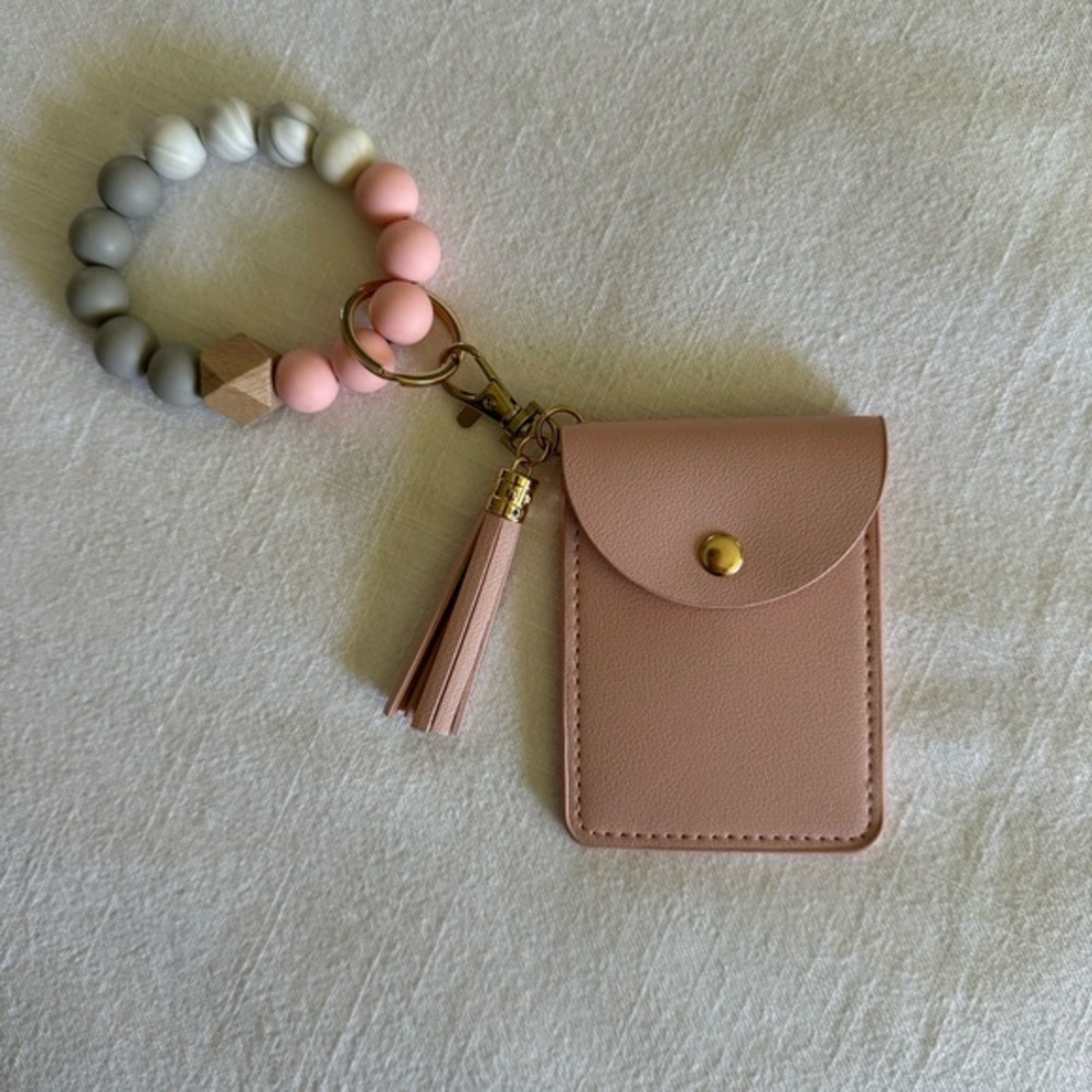 Boutique, wristlet keychain wallet